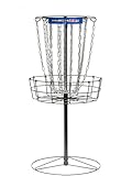 DGA Mach Shift 3-in-1 Portable Disc Golf Basket, Blue