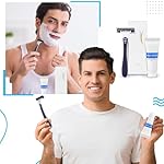 Hushee Shave Kit Bulk Travel Shaving Cream Disposable Twin Blade Razors and Cream Individually Wrapped Smooth Razor with Clear Cap Toiletries for Hotel Shelter Camping Travel Homeless (100 Pack) - Image 4