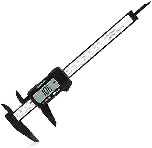 Digital Caliper, Adoric 0-6" Calipers Measuring Tool - Electronic Micrometer Caliper with Large LCD Screen, Auto-Off Feature, Inch and Millimeter Conversion