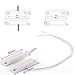 Gufastore 10pcs Surface Mount Alarm 10W 100V 0.5A in Max Magnetic Contact Ideal for Door Window Security with Lead Wire and 3M Adhesive Paper