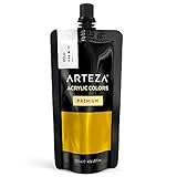 Contenido de la bolsa-tubo: 120 ml de pintura acrílica líquida
