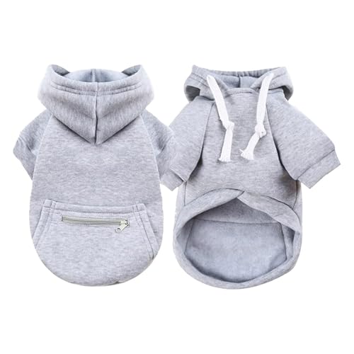Chaqueta de invierno para perro con capucha adhesiva cortavientos 7