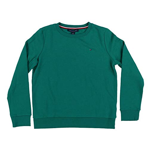 Tommy Hilfiger Womens Fleece Pullover Sweatshirt (Small, Green)