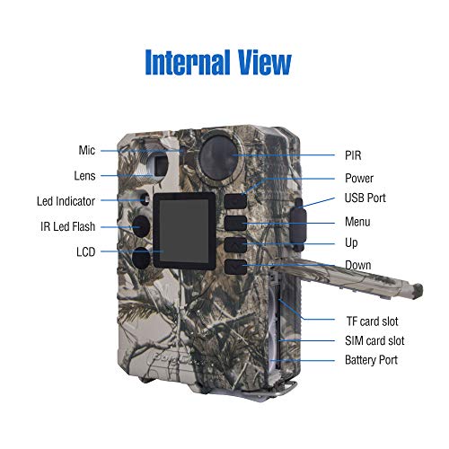 Bolyguard 1.44’’ Mini Trail Camera,18Mp Hunting Camera With 940Nm Black Ir No Glow Night Vision Motion Activated Waterproof Wildlife Game Camera Support Audio Recording #TOP5