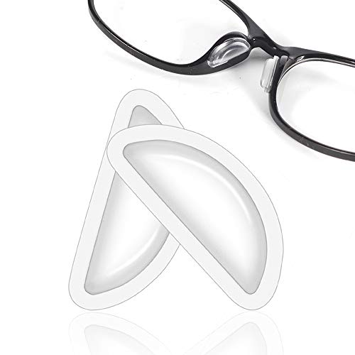 Eyeglass Nose Pads, Soft Silicone Adhesive Air Chamber Glasses Nose