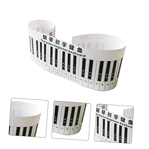 JOINPAYA Clavier De Piano Simulé Clavier De Bureau Pour Piano Clavier De Piano Pour Les Touches Clavier 3d Clavier Pour Piano Bande De Notes De Clavier Étiquette De Piano Stickers Black Pvc - Les Beatles, Paul McCartney, John Lennon, RIngo Starr, George Harrison JOINPAYA Clavier De Piano Simulé Clavier De Bureau Pour Piano Clavier De Piano Pour Les Touches Clavier 3d Clavier Pour Piano Bande De Notes De Clavier Étiquette De Piano Stickers Black Pvc – Image 4