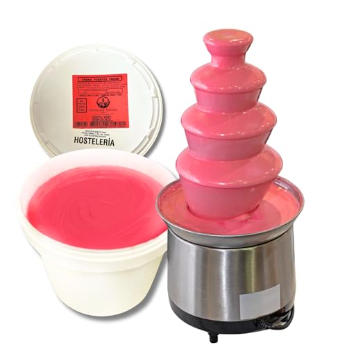 Chocolates Marcos Tonda - Chocolate para Fuentes de Chocolate de Fresa 6Kg | Chocolates para Fuentes