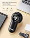 coldSky Rechargeable Fabric Shaver, Lint Remover with Digital Display, Sweater Razor with 6 Leaf Blades and Safety Lock, 3 Speed, Defuzzer for Lint Removal,