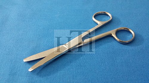 HIGH Grade AUTOCLAVABLE PACIFATED Stainless Steel Dissecting Operating Scissors 5.5" Blunt Blunt Straight (HTI BRAND) - Thumbnail 2