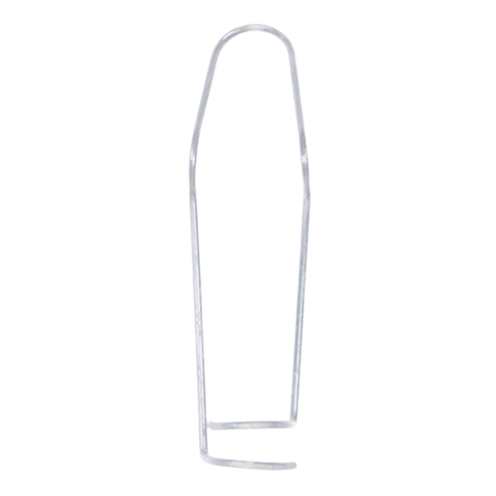 Clips pour Tuteurs de Plantes - Attaches Métalliques pour Plantes Grimpantes dans Le Jardin ou la Serre(304 Stainless Steel,20MM)
