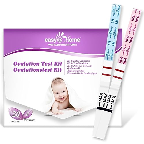 Easy@Home Tests d'Ovulation (20LH+5HCG)