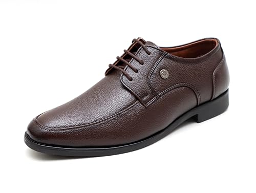 CARLOMAN Genuine Leather Formal Shoes for Men