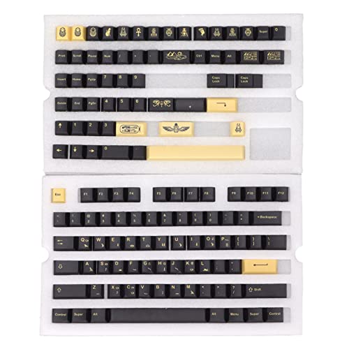 Touches de jeu PBT ASHATA Thème Égyptien : la perfection du plastique PBT pour clavier mécanique