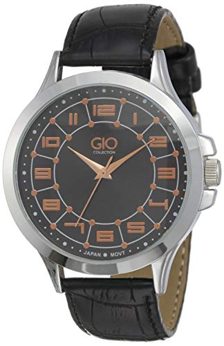 Gio Collection Black Dial Analogue Mens Watch - Gio EP - 0516.4(P9347) (B00HJ2XWXO) Amazon Price History, Amazon Price Tracker
