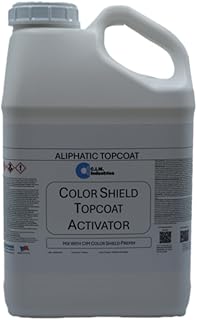 CIM, 76472, Color Shield Activator – Part B Hardener for Color Shield Polyurethane Topcoat, High-Performance Industrial Coating Catalyst