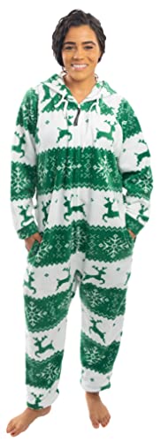 Image of Forever Lazy Footed Adult Onesies, One-Piece Pajama Jumpsuits for Men and Women, Unisex. with Detachable Feet.