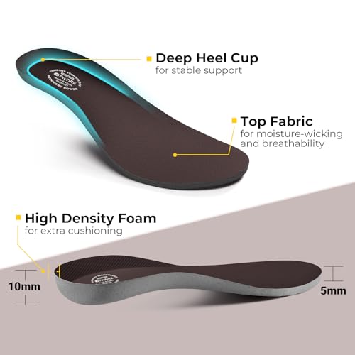 Image of FitVille Wide Shoes for Men Dress Sneakers Casual Oxfords Comfortable Shoes for Men Lightweight Plantar Fasciitis Bunions