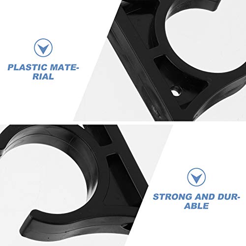 CLISPEED Suporte Titular Clipe de Suporte de Plástico Barco de Remo Remo Caiaque Remo Fivela Fixa Co