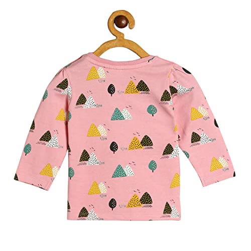 Image of miniklub Multicoloured Floral Print Organic Cotton Top