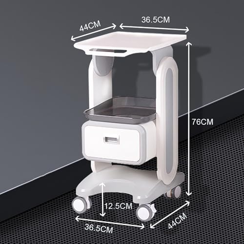 Carrello con ruote e cassetti per studio dentistico, carrello medico, forniture estetiche e strumenti da laboratorio