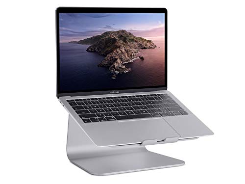 Rain Design m-Stand Tabletop Laptop Stand, Space Gray (Patented) - Image 3