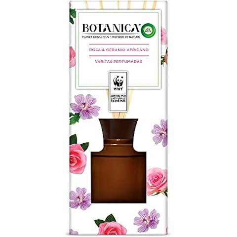 Varitas perfumadas Botanica by Air Wick Rosa y Geranio Africano Cover