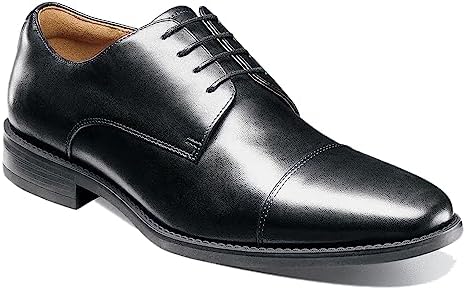 Florsheim Men's, Santucci Cap Toe Oxford Black | Image 3