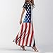 July 4th Dresses Short Sleeve Maternity Casual Dressy Festival Fashion Graphic Stars Stripe 4th of July Outfits for Women Vestidos De Verano para Mujer 2025