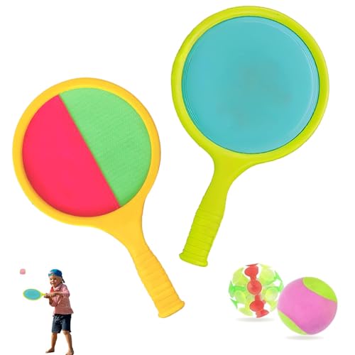 agogue 4 juegos de pelota para exteriores para niños, 2 remos y 2 pelotas, juego de bolas de velcro para niños, jardín, exterior, playa, juguetes, juegos para niñas y niños agogue 4 juegos de pelota para exteriores para niños, 2 remos y 2 pelotas, juego de bolas de velcro para niños, jardín, exterior, playa, juguetes, juegos para niñas y niños
