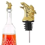 Sucritude Vertedor Para Vino - Vertedor Para Alcohol Con Tapon De Caballo Para Cocteles - Accesorio Dispensador Antigoteo Para Fiesta De Boda Regalo De Padre Día Casa Nueva