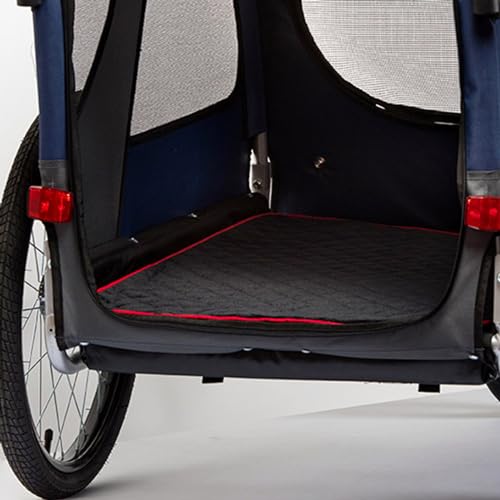 Tiggo Hundematratze Large für DOGGYHUT® Premium Hundeanhänger 80105 (Hundematratze Large schwarz)