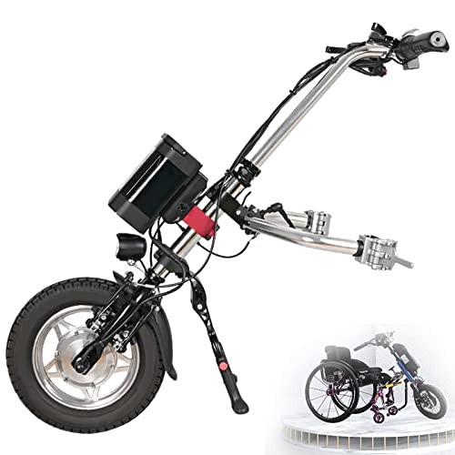 Accesorio eléctrico para silla de ruedas, convierte la silla de ruedas manual en eléctrica para una mayor movilidad y aventura al aire libre