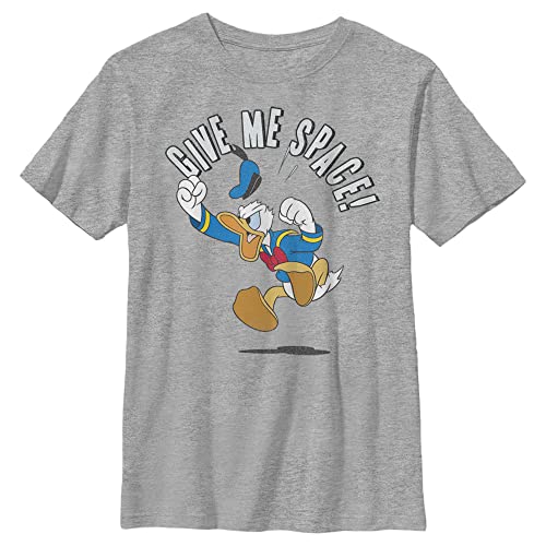 Disney Characters Distant Donald Boy's Heather Crew Tee