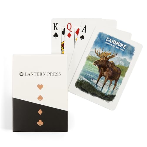 Lantern Press Canmore Alberta Canada Baraja de 52 Cartas Poker