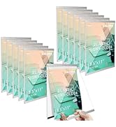 Golemas Acrylic Magnetic Sign Holder, Easy-Opening 8.5 x 11 Wall Mount Display Frames, Self Adhes...