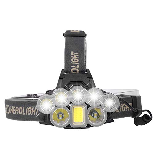 xinyawl Lampe Frontale 90000 Lumens LED Phares USB Charge Phares Phares De Pêche À Longue Portée en Plein Air Éblouissant Phares Lampe Frontale