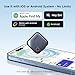 UGREEN Finder Duo (iOS and Android) Air Tracker Tags 4 Pack, Rechargeable Bluetooth Tracker Key Finder Compatible with iOS and Android for Keys, Luggage and More | 12-Month Battery