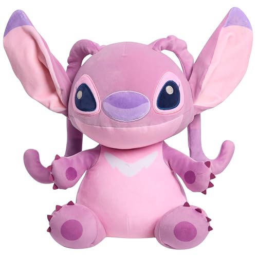 Disney Stitch Comfort Weighted Plush Angel, Officially Licensed, ...