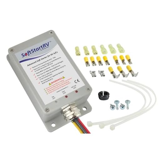 SoftStartRV SSRV3T by NetworkRV Enables An RV Air Conditioner To Start And Run On A Small Generator, Or Limited Power, When It Would Otherwise Not Have Started + Bonus Gift