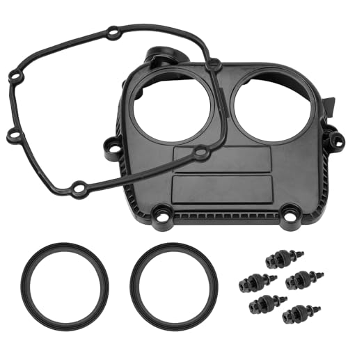 Engine Timing Cover with Gasket Set Compatible with Audi A3 A4 A5 A6 A7 Q3 Q5 Q7 TT TTS Quattro Compatible with VW Arteon GTI Golf Passat Replace 06K103269F 06K103483 06K103269D 06L103269E