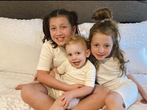 City Threads Certified Organic Thermal Short Sleeve and Short Snug Pajama Set4