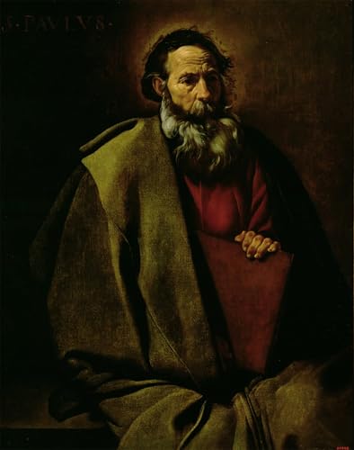 Peinture sur toile Diego Velazquez art mural abstrait Saint Paul pour salon 60x90cm