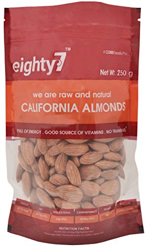 Image of Eighty7 California Almond, 250g (Pack of 3)