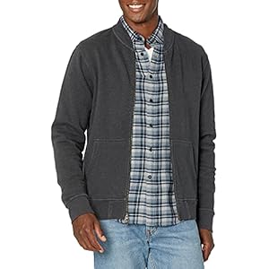 Goodthreads Fleece Bomber heren Sweatshirt