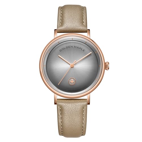 GOLDEN MAPLE ���f�B�[�X�E�H�b�` �X�C�X�N�H�[�c���[�u�����g �r���v ���f�B�[�X �~�j�}���X�g�X�^�C�� �f�U�C�� ���U�[�E�H�b�` - �A�C�r�[�V���[�Y, �O���[, �X�g���b�v
