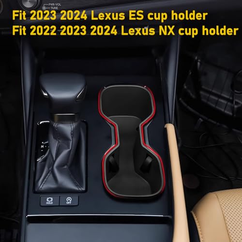 Portavasos compatible con Lexus ES y NX 2023-2025 miniatura 3