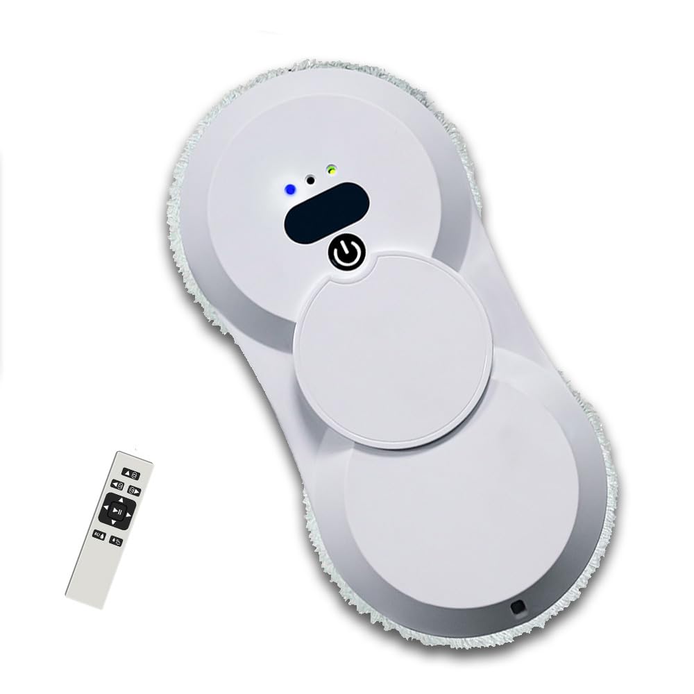 Amazon | 薄型 窓拭きロボット 、スプレ自動ー付き窓拭き