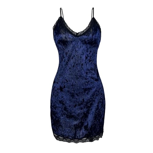Robe de lingerie en dentelle pour vos soirées d'été décontractées Y2K