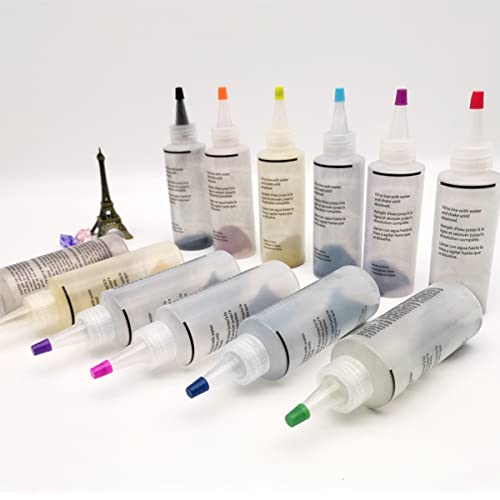 Pigments de bricolage textile et kit de de cravate multicolore