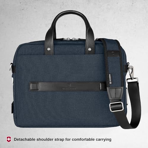 Victorinox Architecture Urban2 Briefcase - Melange Blue/Black3
